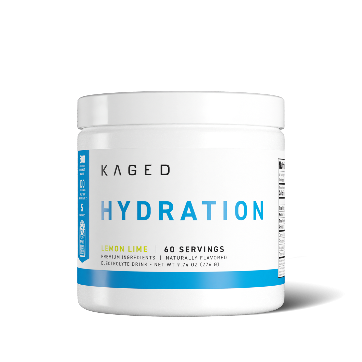 Kaged Sugar Free Electrolytes Hydration 60 Servings