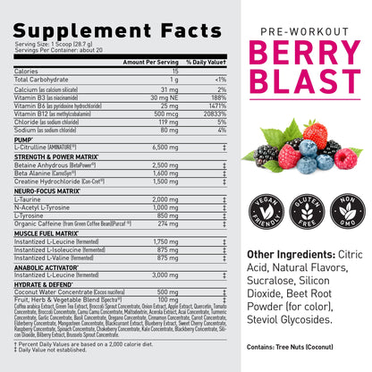 Kaged Original Pre Workout Powder 20 Servings