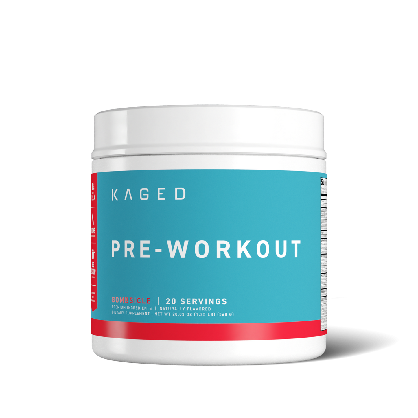 Kaged Original Pre Workout Powder 20 Servings