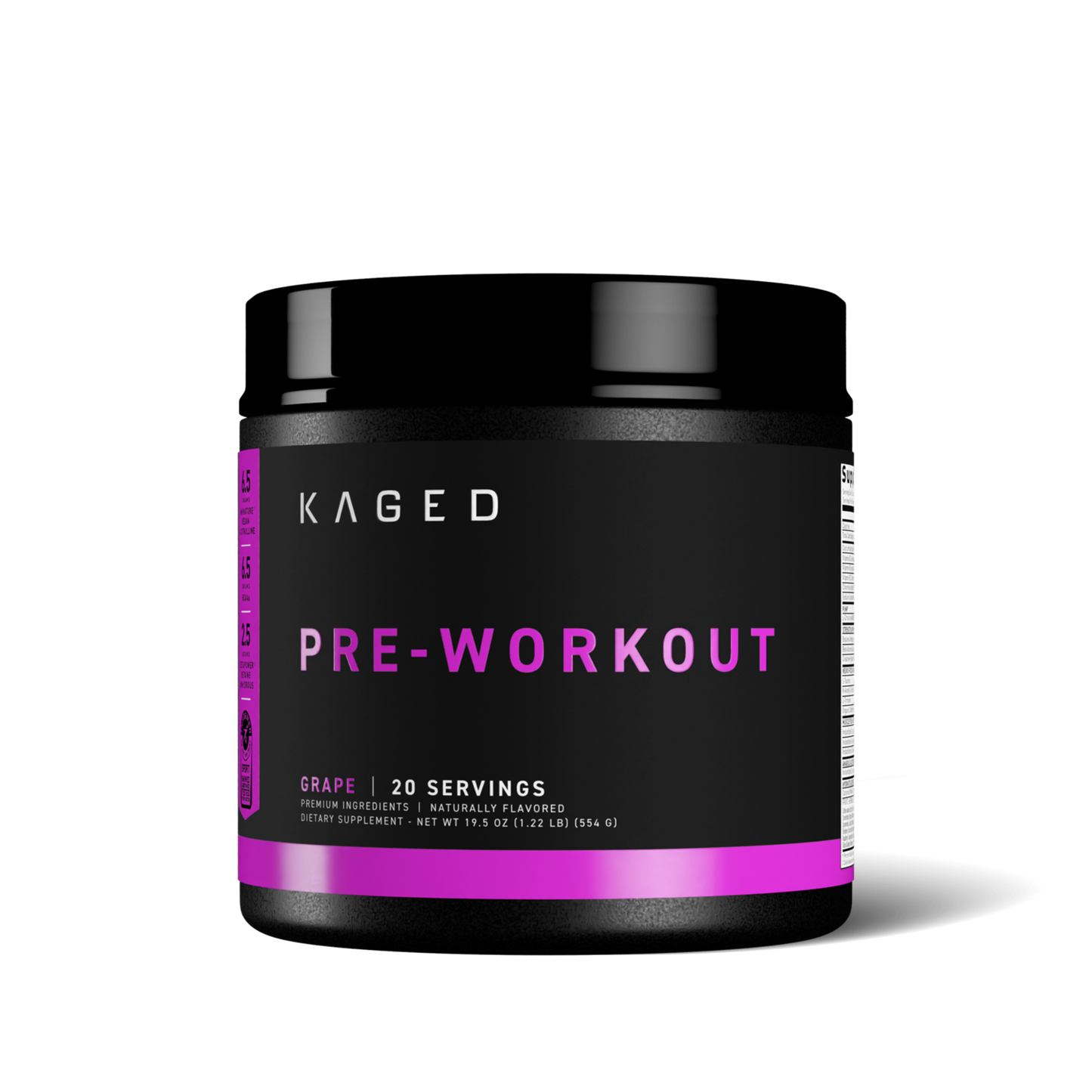 Kaged Original Pre Workout Powder 20 Servings